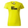 Dámské tričko s potiskem Cute psycho
