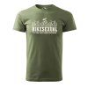 Pánské tričko Bikesexual – khaki
