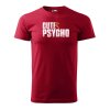 Pánské tričko s potiskem Cute psycho