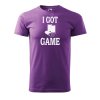 Pánské tričko s potiskem I got game