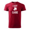Pánské tričko s potiskem I got game