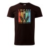 Pánské tričko s potiskem pro vegana