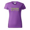 Dámské tričko s potiskem Vegan symboly