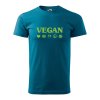 Pánské tričko s potiskem Vegan symboly
