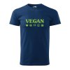 Pánské tričko s potiskem Vegan symboly