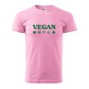 Pánské tričko s potiskem Vegan symboly