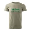 Pánské tričko s potiskem Vegan symboly
