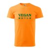 Pánské tričko s potiskem Vegan symboly