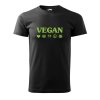 Pánské tričko s potiskem Vegan symboly