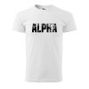 Pánské tričko s potiskem Alpha