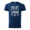 Pánské tričko s potiskem 50 let legenda se symboly