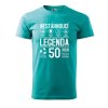 Pánské tričko s potiskem Nestárnoucí legenda 50 let
