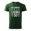 Pánské tričko s potiskem Nestárnoucí legenda 50 let