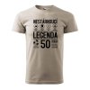 Pánské tričko s potiskem Nestárnoucí legenda 50 let
