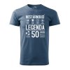 Pánské tričko s potiskem Nestárnoucí legenda 50 let