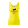 Dámské tílko s potiskem 50 let královna