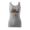 Dámské tílko s potiskem Coffee queen