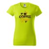 Dámské tričko s potiskem Coffee queen