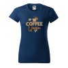 Dámské tričko s potiskem Coffee queen