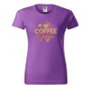 Dámské tričko s potiskem Coffee queen