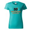 Dámské tričko s potiskem 50 let jsem královna