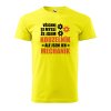 Pánské tričko s potiskem Kouzelník mechanik