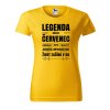 Dámské tričko Zrození legendy
