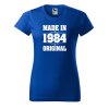 Dámské tričko s potiskem Made in