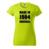 Dámské tričko s potiskem Made in
