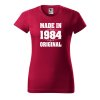 Dámské tričko s potiskem Made in