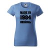 Dámské tričko s potiskem Made in