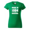 Dámské tričko s potiskem Made in