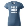 Dámské tričko s potiskem Made in