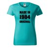 Dámské tričko s potiskem Made in