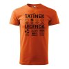 Pánské tričko s potiskem Tatínek legenda