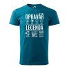 Pánské tričko s potiskem Opravář legenda