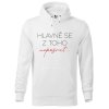 Pánská mikina s potiskem Hlavně se z toho neposrat