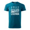 Pánské tričko s potiskem Instalatér legenda