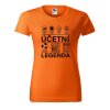 Dámské tričko s potiskem Účetní legenda