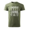 Pánské tričko s potiskem Zemědělec legenda