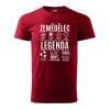 Pánské tričko s potiskem Zemědělec legenda