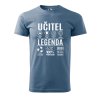 Pánské tričko s potiskem Učitel legenda