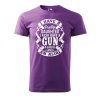 Pánské tričko s potiskem I have gun