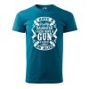 Pánské tričko s potiskem I have gun