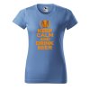 Dámské tričko s potiskem Keep calm beer