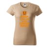 Dámské tričko s potiskem Keep calm beer