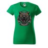 Dámské tričko s potiskem Vlčí hlava