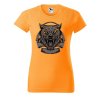 Dámské tričko s potiskem Vlčí hlava