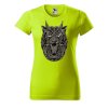 Dámské tričko s potiskem Tygr robot