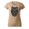 Dámské tričko s potiskem Tygr robot